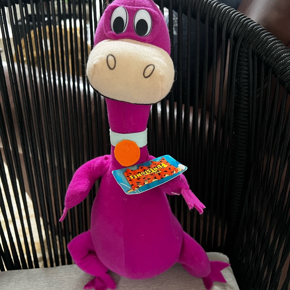 Purple Dinosaur Stuffed Animal